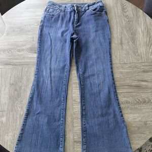 Liz Claiborne Dark Blue Flare Jeans